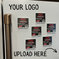 Custom Business Logo Magnets 2.5" x 2.5"